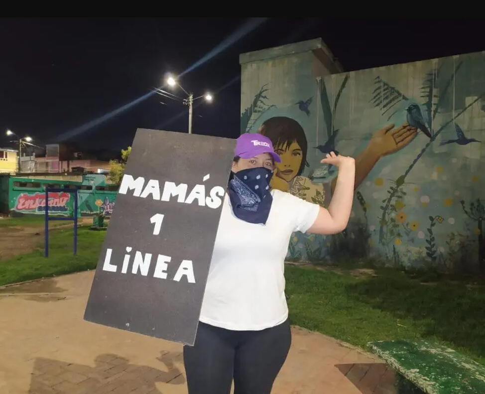  Ingrid. Mamás primera línea. 